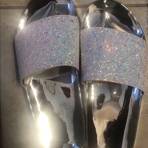 Women’s Slides with Sparkles